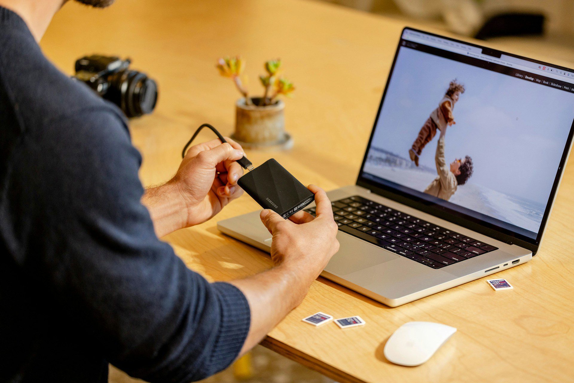 charging one's device